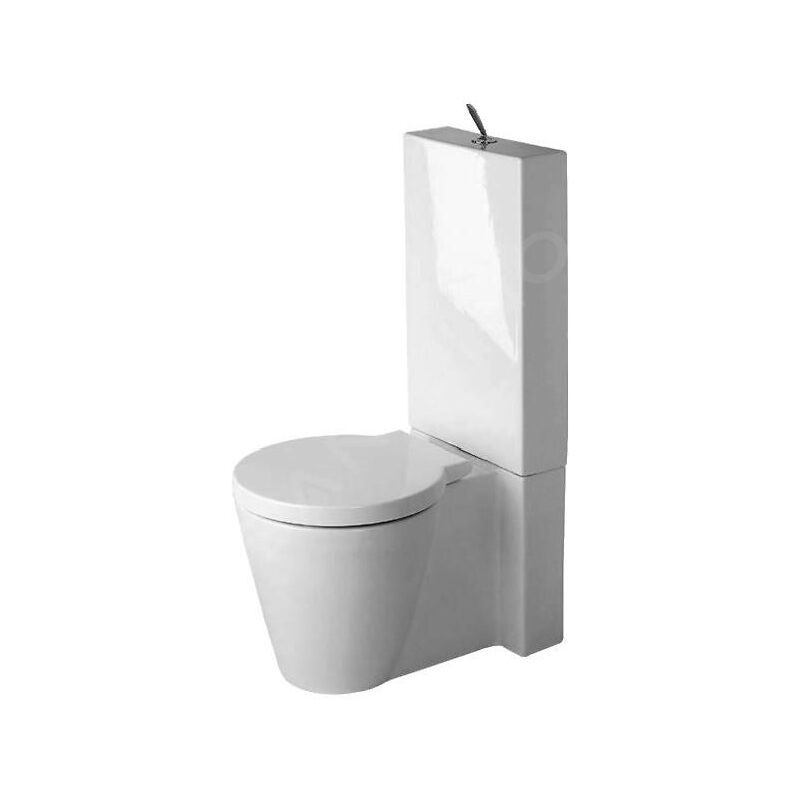 Wc sur pied Duravit Starck 1, 640mm, fixation comprise,