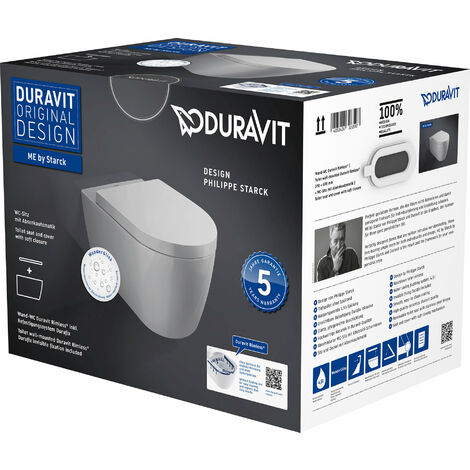 Duravit - Pack WC suspendu Rimless 570 x 370 mm blanc - 45290900A1
