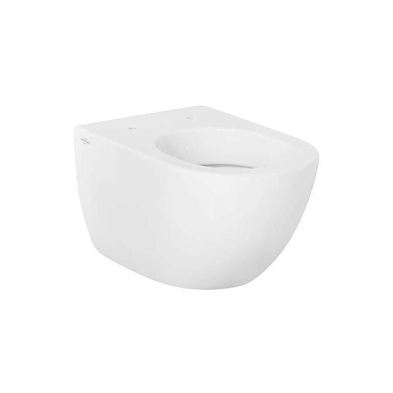 Evenes ® - wc mural Elanda en céramique, blanc, 355x340x515 mm