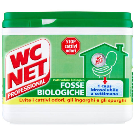 WC NET FOSSE BIOLOGICHE 12 CAPS STOP CATTIVI ODORI SPURGHI INGORGHI 20748