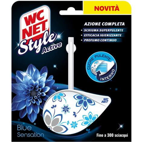 WC NET STYLE ACTIVE TAVOLETTA BLU SENSATION AD AZIONE COMPLETA