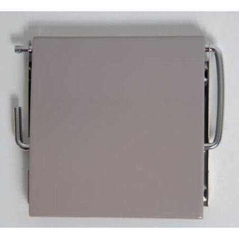 Wc papier mdf - taupe - Tendance