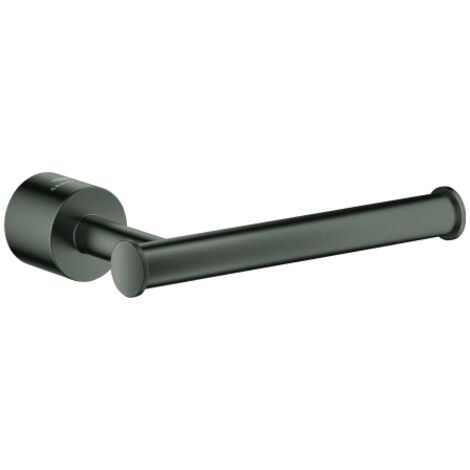 WC-Papierhalter Atrio 40891 ohne Deckel hard graphite gebürstet