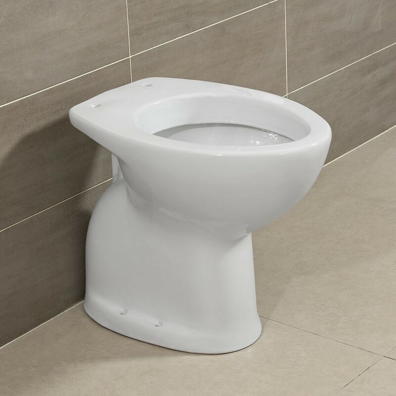 Wc Per Anziani E Disabili Con Scarico A Pavimento E Altezza 49 Cm