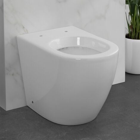 INBAGNO Wc per anziani filomuro H 50 cm con scarico traslato serie Comoda