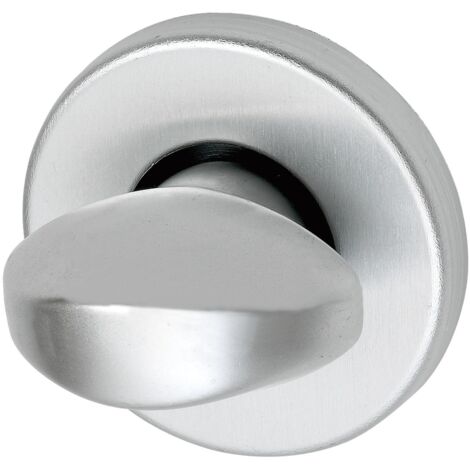 WC - Rosette SCH Line, L/U - Form ø 50 mm, silber eloxiert