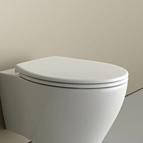 WC-Sitz Bernstein Softclose WC-Deckel Ersatzdeckel U2004