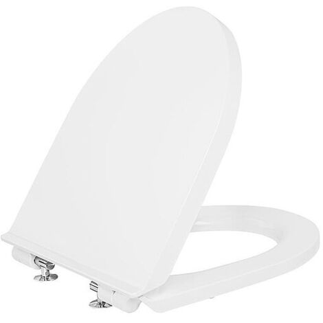 WC-Sitz Duravit No.1 Compact, weiß, mit Absenkautomatik, Scharnier, Edelstahl - 0026190000