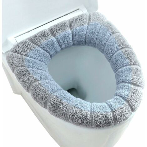 WC-Sitzbezug, luxuriös gesteppt, mit verstärktem Fleece-Einsatz