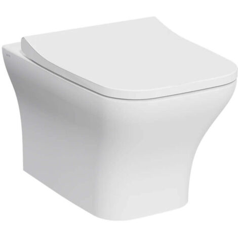 Wc sospeso rimless Mia Square di Vitra Sanitari
