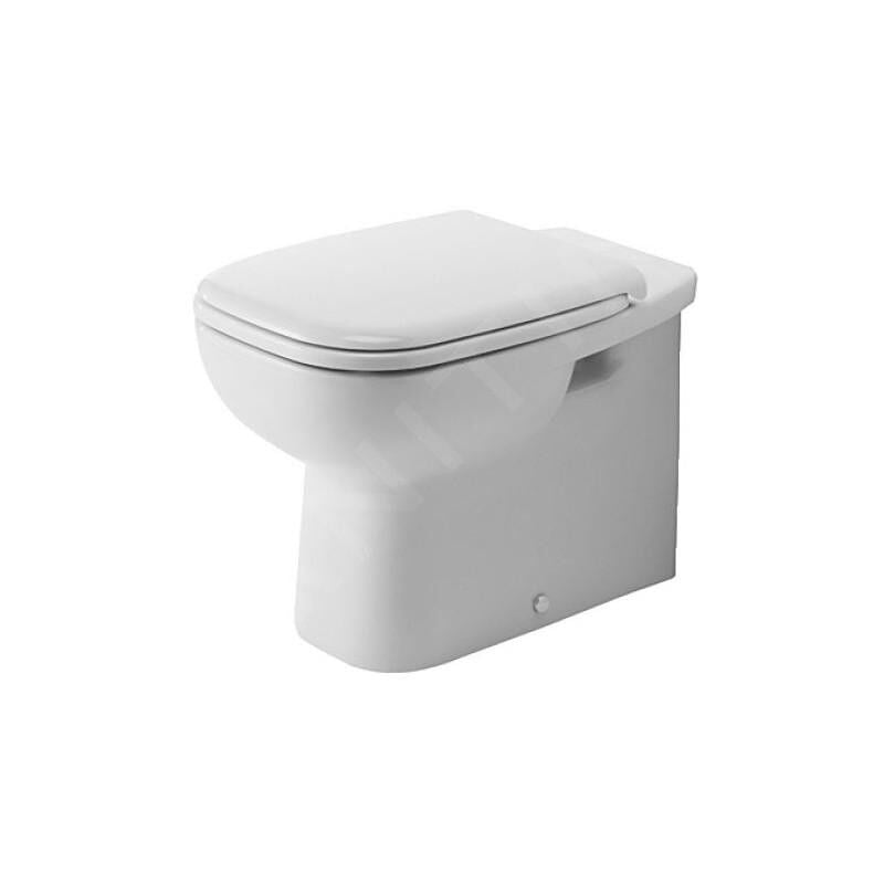 Duravit - D-Code - wc à poser, évacuation horizontale, blanc 21150900002