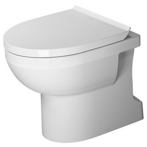 WC sur pied DURASTYLE BASIC RIMLESS ti 365x560mm sortie verticale we