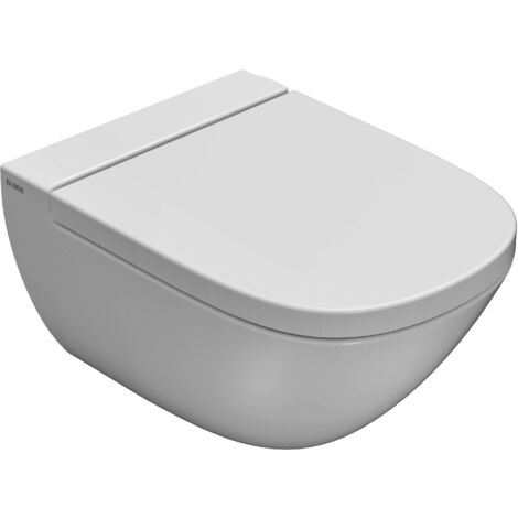 WC suspendu 51x37 cm Globo Stockholm céramique LAS03BI  Blanc - Céramique - Standard