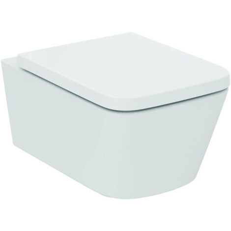 WC suspendu à fond creux BLEND SQUARE 355x540x350mm blanc AquaBlade IDEAL STANDARD