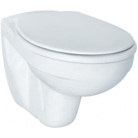 WC suspendu à fond creux EUROVIT 355 x 520 x 370 mm blanc IDEAL STANDARD