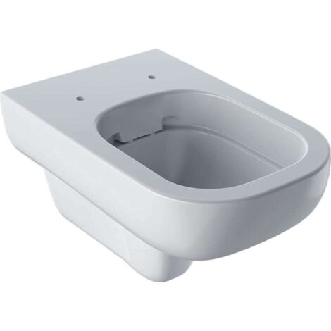 WC suspendu Geberit Smyle sans rebord blanc lxhxp 350x340x540mm
