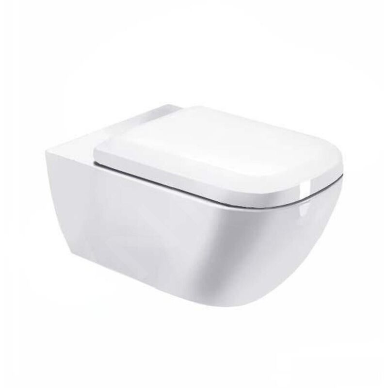 Duravit - Happy D.2 - wc suspendu, DuraFix, blanc 2221090000