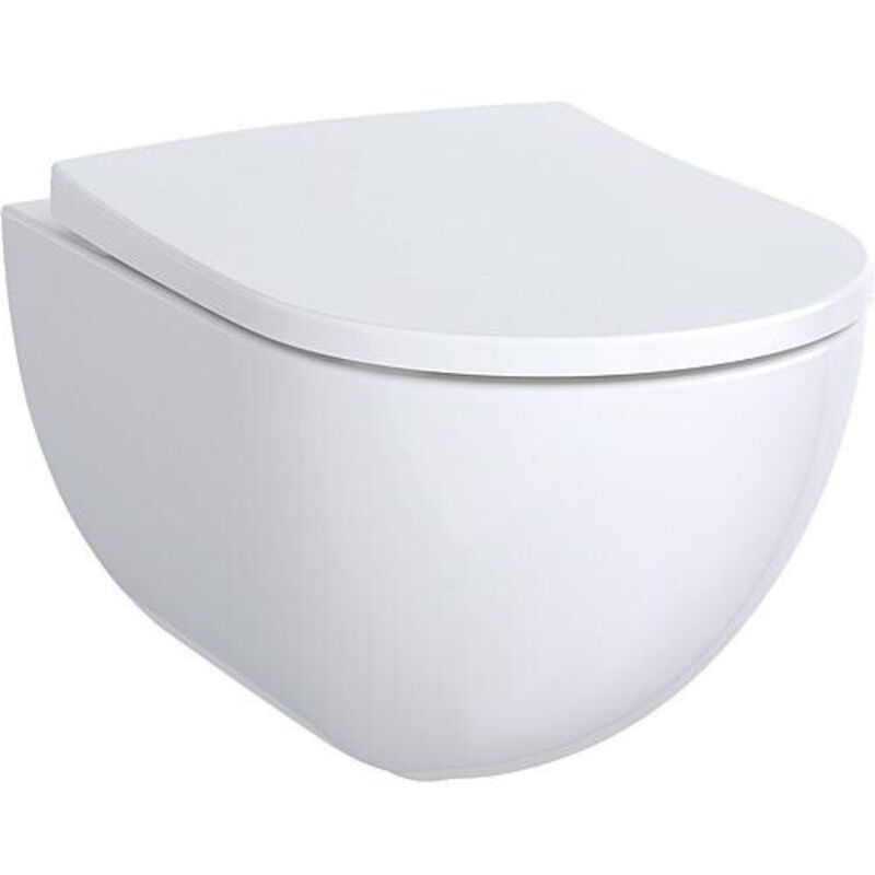 Geberit - Acanto wc à chasse d'eau profonde, 500600, sans bride,
