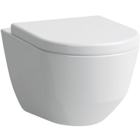 WC suspendu LAUFEN PRO, 6 litres, projection 53 cm, blanc LCC LAUFEN