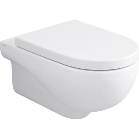 WC suspendu Nuvola lxHxP 350x355x550mm en céramique blanche