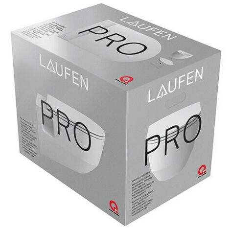 WC suspendu PRO PACK H 82096 4 blanc LAUFEN