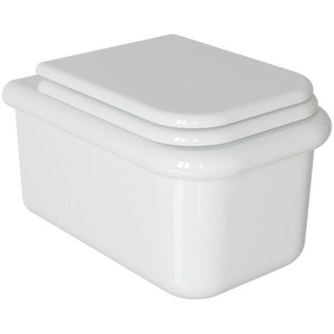 WC suspendu rétro - True Colors Lite - Tiffany