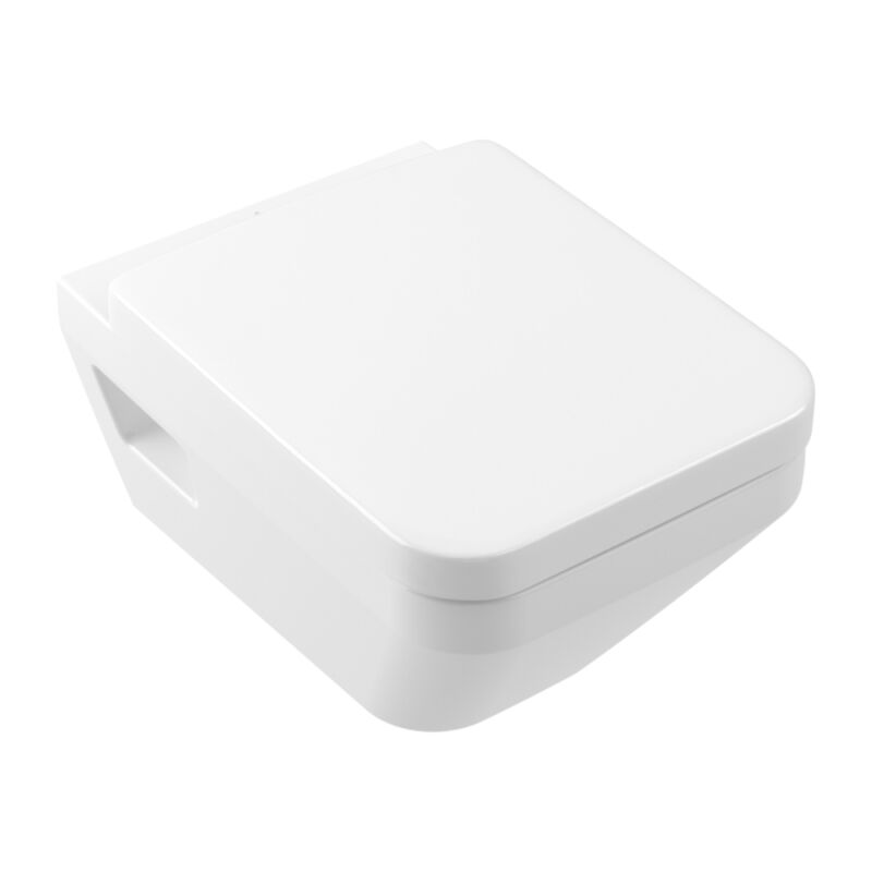 Villeroy&boch - wc suspendu sans bride villeroy et boch Architectura Twistflush rectangle avec abattant