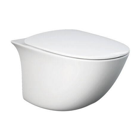 WC suspendu Sensation Rimless 48 cm - Fixation cachée