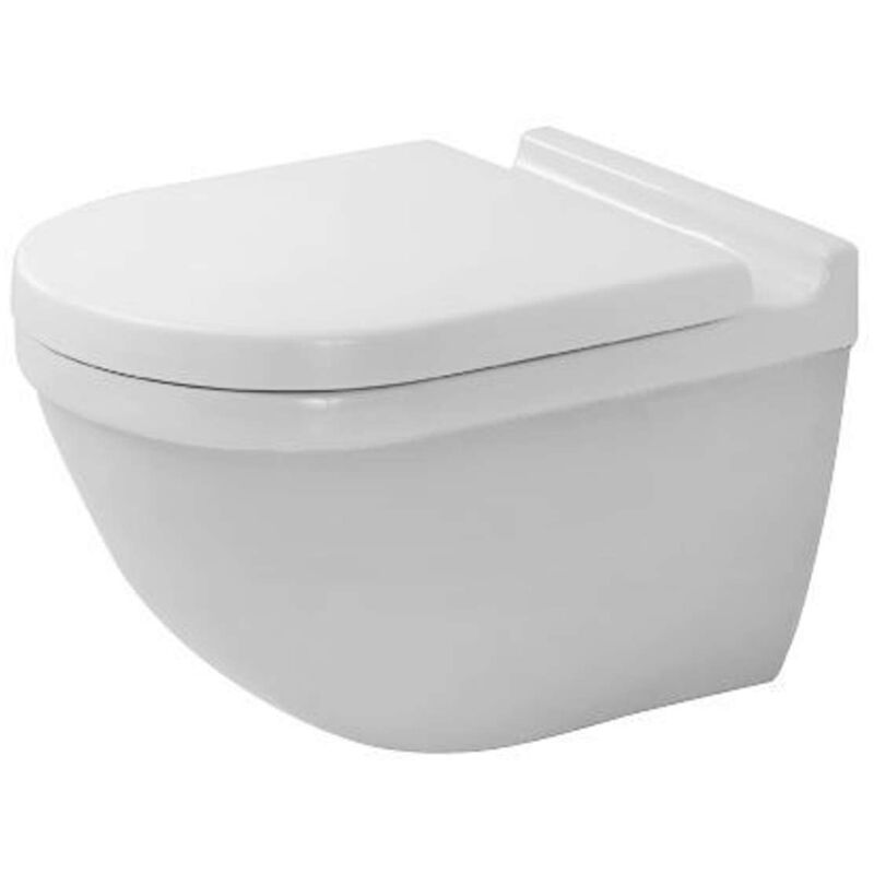 Duravit - Starck 3 - wc suspendu, Rimless, avec HygieneGlaze, blanc alpin 2527092000