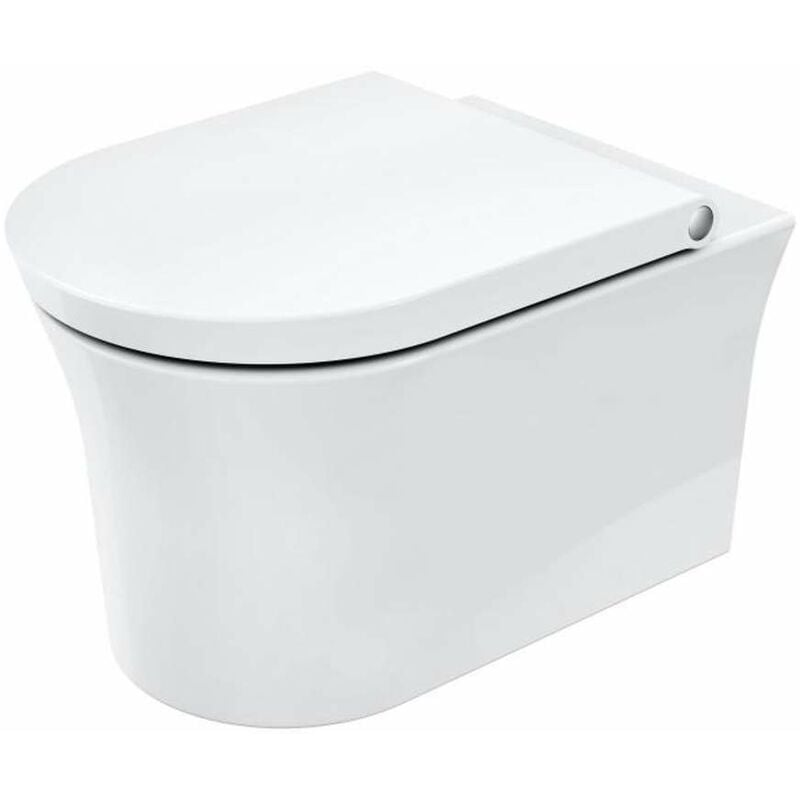 Duravit - White Tulip - wc suspendu HygieneFlush, Rimless, HygieneGlaze, blanc 2576092000