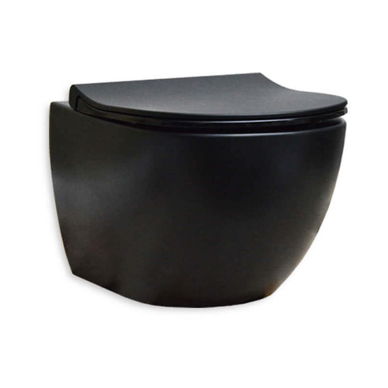 Vitra - Wc Sento sospeso nero opaco rimless