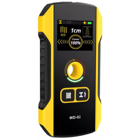 WD-02 Wandscanner-Metalldetektor für stromführende Wechselstromkabel und Holzpfosten