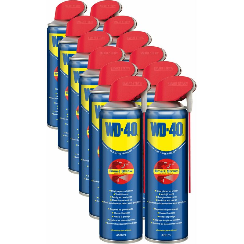 

WD-40 31137/EU Multispray con pajita inteligente - 450 ml - 12 piezas