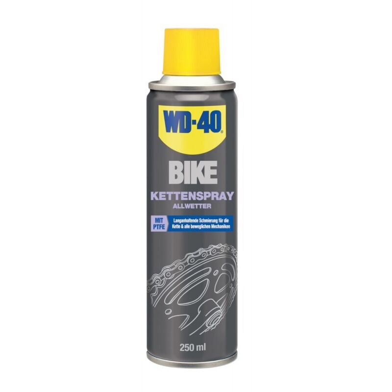 BIKE - Spray huile chaine toutes saisons 250ml (Par 6) - Wd-40