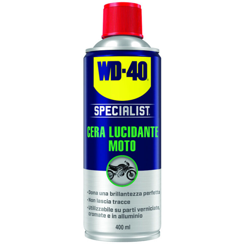 Cera Lucidante Spray Moto Scooter Quad Carene Specialist Da 400 Ml ...