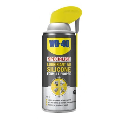 WD-40 Lubrifiant au silicone formule propre 400ml (Par 12)