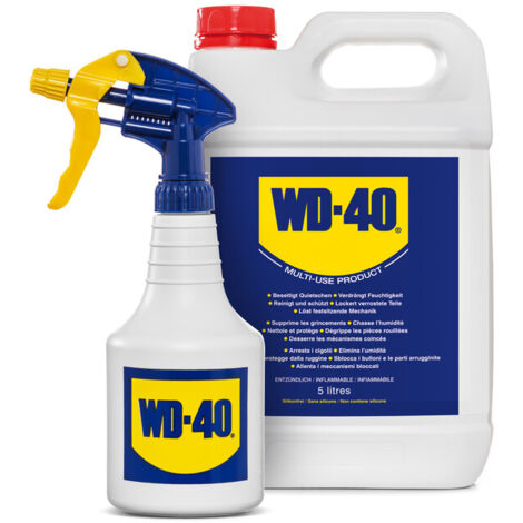 WD-40 LUBRIFICANTE MULTIFUNZ TANICA 5 L C/DOSAT- 1,0 pz