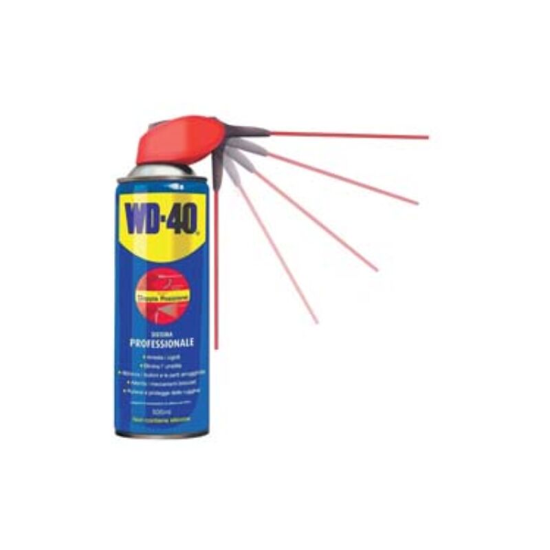 Image of Wd-40 - lubrificante spray multiuso 5 funzioni ml.500 - ml.500 spray c/erogatore a doppia posizione 6 pezzi Wd40