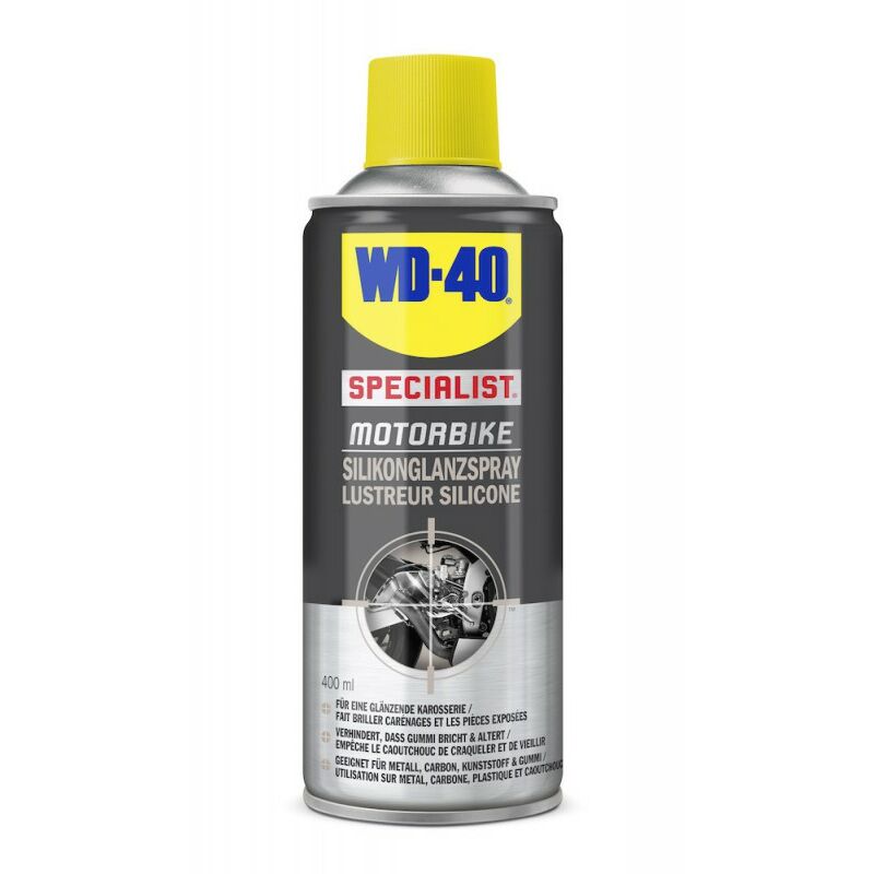 

WD-40 Motorbike - Abrillantador silicona 400ml (por 6)