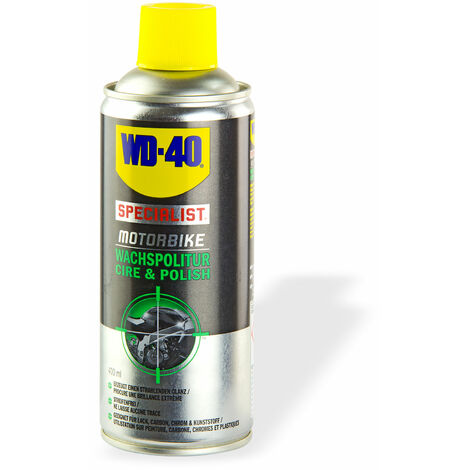 WD-40 Motorbike Motorrad Wachspolitur 400ml Wachs Politur Sprühdose
