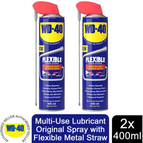 WD-40® Multi-Use with Flexible Straw 400ml