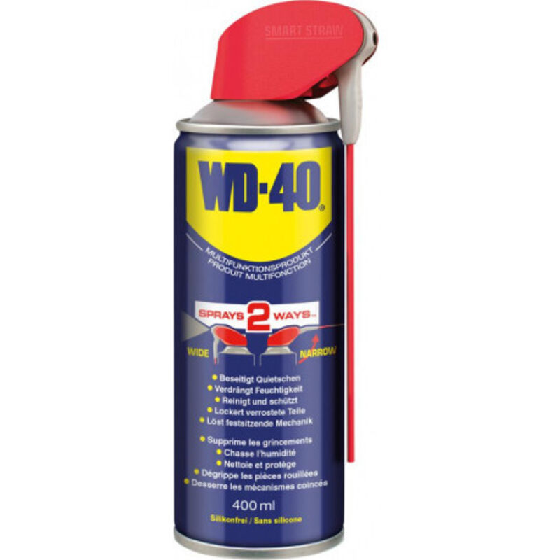 Huile multifonctionnelle Smart Straw aérosol 400ml WD-40 (Par 6)