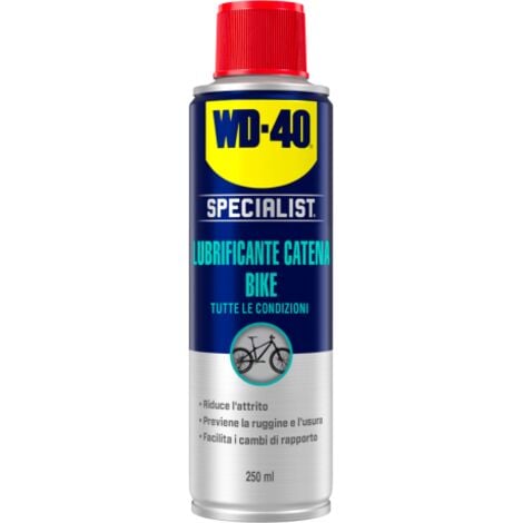WD40 COMPANY WD 40 SPECIALIST BIKE LUBRIFICANTE CATENA PER TUTTE LE CONDIZIONI 250 ML
