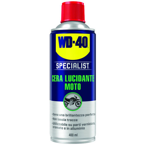 Wd-40 specialist moto spray cera lucidante - ml.400 spray