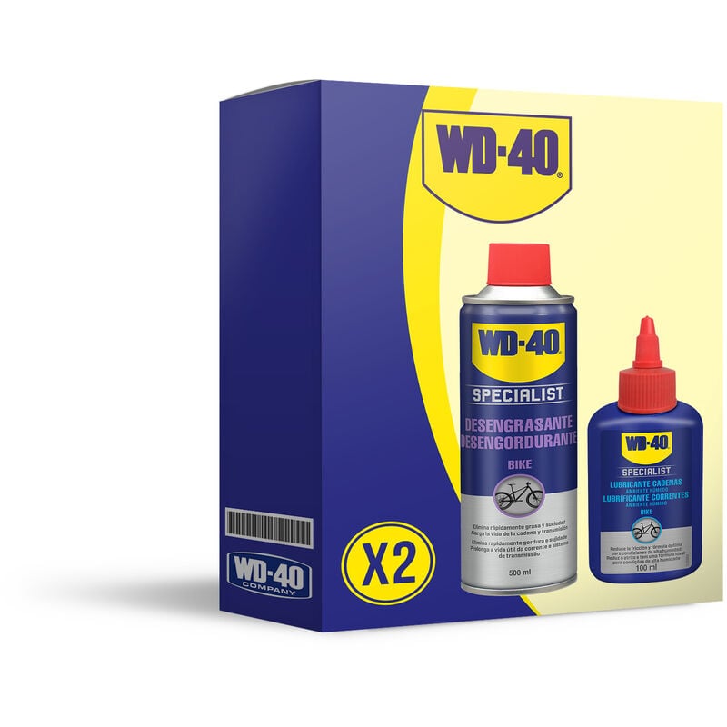 

WD-40 Specialist Motorbike - Pack 2 uds Limpia Cadenas - Spray 400ml