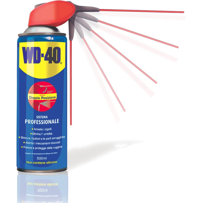 Inferramenta - WD-40 spray 500 ml dA verrouillage de la valve de lubrification de protection 2 fonctions