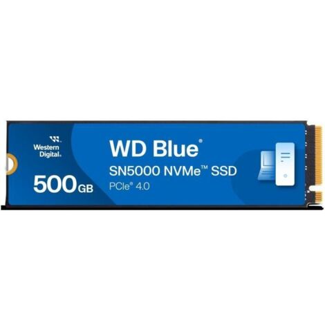 WD Blue SN5000 NVMe SSD 500GB M.2 2280 PCIe Gen4