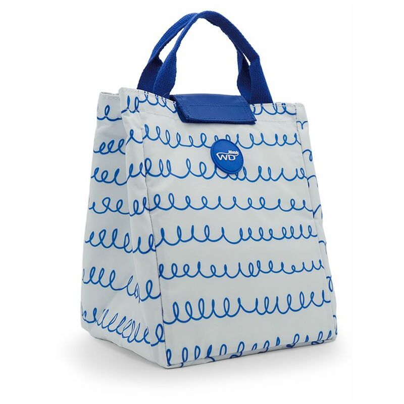 Image of Wd Lifestyle - lunchbag termica 6L bianco blu