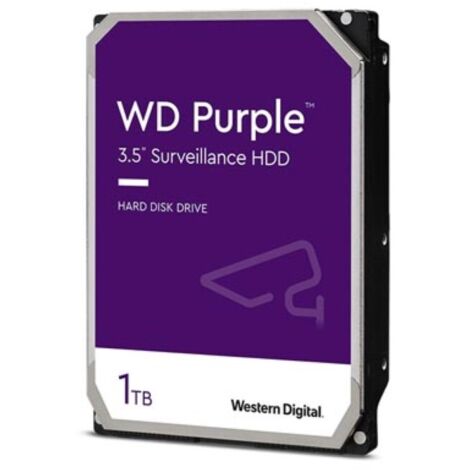 WD Purple Disque Dur 1 To pour Vidéosurveillance