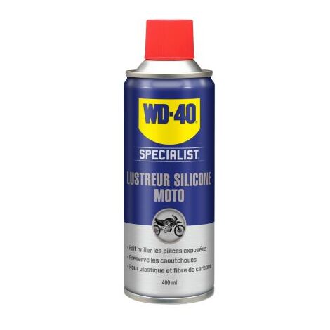 Wd40 Company – Lustreur silicone 400 ml – Pour surfaces non poreuses – Réduit frottements et vieillissement – Application facile sans polissage